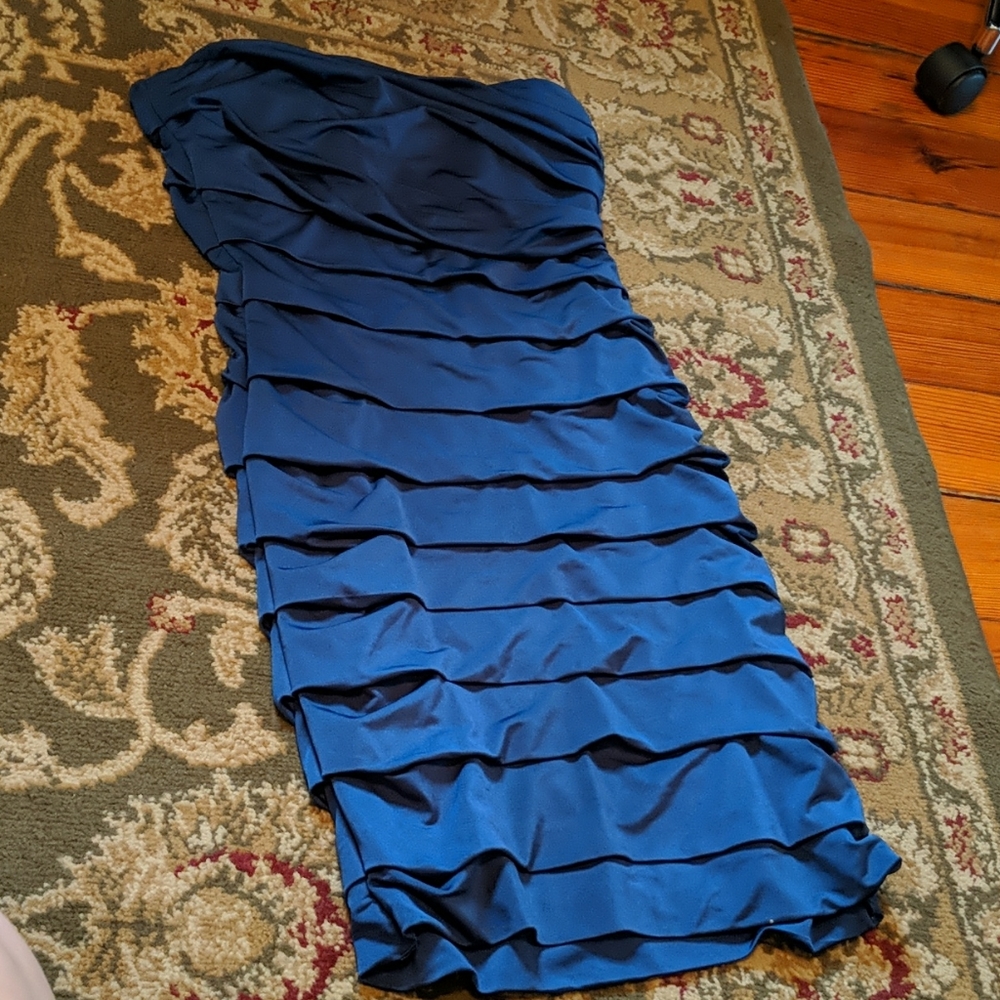 Navy Blue Bodycon Dress